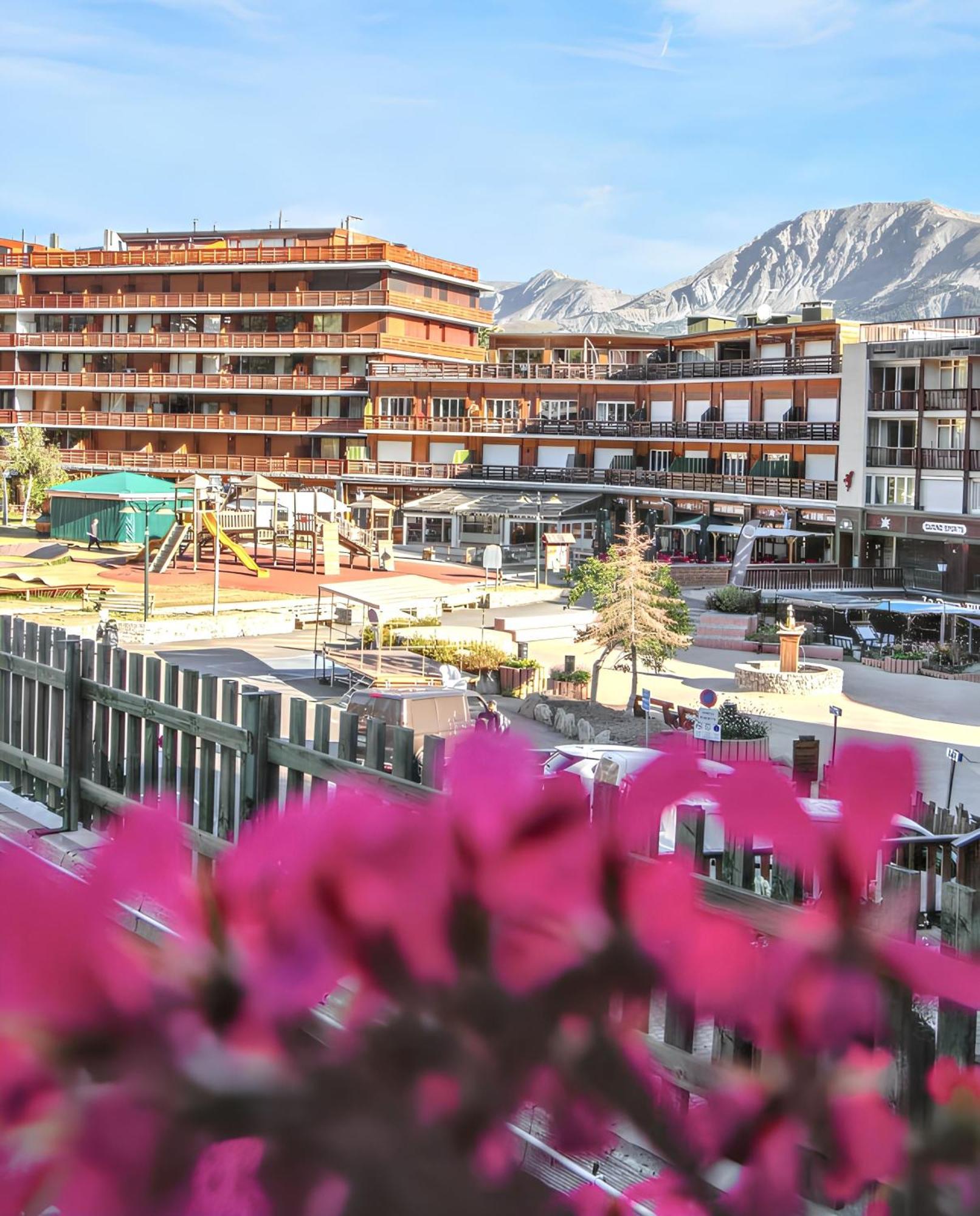 Studio Chaleureux A Uvernet Fours 25M² Avec Vue Montagne Exterior foto